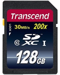 Transcend Camcorder Memory Card, Compatible with Sony FDR-AX33 Camcorder