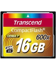 Transcend 16 GB Compact Flash Card 600X TS16GCF600