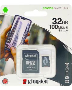 Polaroid CUBE+ Lifestyle Camcorder Memory Card 32GB microSDHC Memory Card with SD Adapter