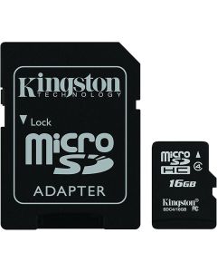 Samsung Galaxy S5 Cell Phone Memory Card 16GB microSDHC Memory Card with SD Adapter